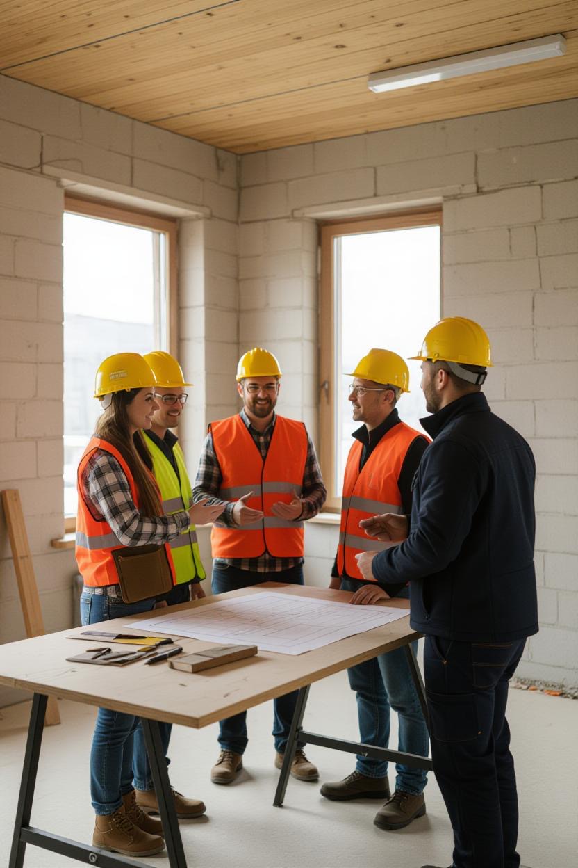 checkdesk in Bau und Handwerk